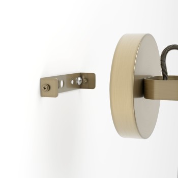Plafoniera SOUTHERY brushed creme-gold/alb Eglo 43817, 18.5x11 cm, 1xE27