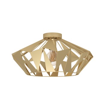 Plafoniera CARLTON auriu Eglo 43908, D47 cm, 1xE27