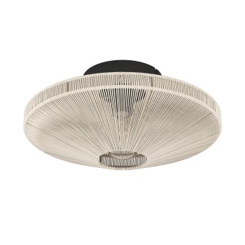 Plafoniera MIDSUMER negru Eglo 43998, D38 cm, 1xE27