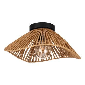 Plafoniera LAVISTER negru Eglo 44071, D39 cm, 1xE27