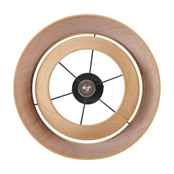 Plafoniera MARFORD negru Eglo 44095, D50 cm, 1xE27