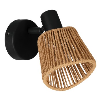 Plafoniera KEELBY negru Eglo 44128, L11 cm, 1xE14