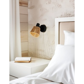 Plafoniera KEELBY negru Eglo 44128, L11 cm, 1xE14