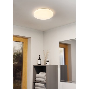 Plafoniera LED POGLIOLA-E alb Eglo 74028, D26 cm, 10W