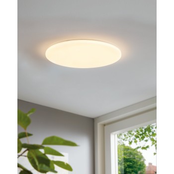 Plafoniera LED POGLIOLA alb Eglo 75503, D50 cm, 34W