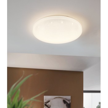 Plafoniera LED POGLIOLA-S alb Eglo 75504, D26 cm, 10W