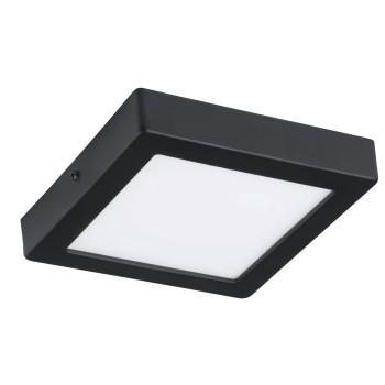 Plafoniera LED IDUN negru Eglo 75605, 17x17 cm, 9.5W
