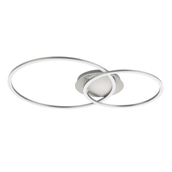 Plafoniera LED PALMAVES 3 nichel satinat/argintiu Eglo 75607, 55x39 cm, 9.5W