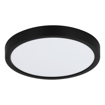 Plafoniera LED IDUN 2 negru Eglo 75637, D30 cm, 15W