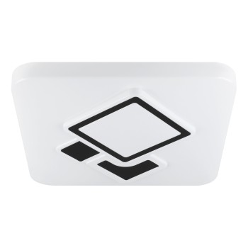 Plafoniera LED ESPARTACO alb Eglo 75645, 38.5x38.5 cm, 1.4W
