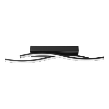 Plafoniera LED VILORIA negru Eglo 75734, 56.5x7 cm, 10.8W