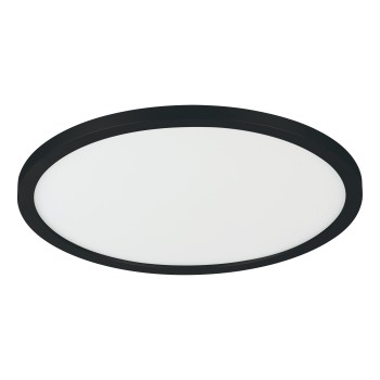 Plafoniera LED CAMPASPERO negru Eglo 75738, D29.5 cm, 14W