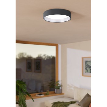 Plafoniera LED PALOMARO alb Eglo 75774, D32 cm, 3.6W