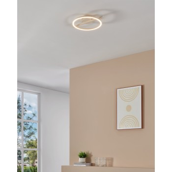 Plafoniera LED GAMBULAGA 1 alb Eglo 75968, 40x30 cm, 17W