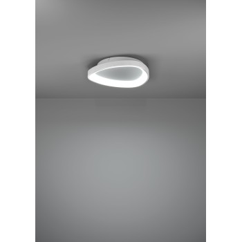 Plafoniera LED MOGGIONA alb Eglo 75972, D35 cm, 12W