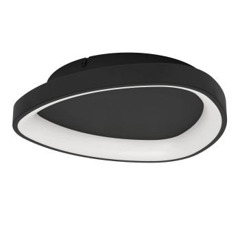 Plafoniera LED MOGGIONA negru Eglo 75973, D35 cm, 12W