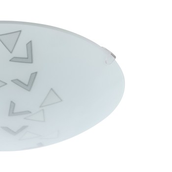 Plafoniera MARS alb Eglo 80263, D25 cm, 1xE27