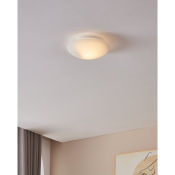 Plafoniera MARS alb Eglo 80265, D25 cm, 1xE27