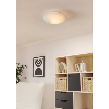 Plafoniera MARS alb Eglo 80265, D25 cm, 1xE27