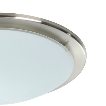 Plafoniera PLANET nichel mat Eglo 82942, D29 cm, 1xE27