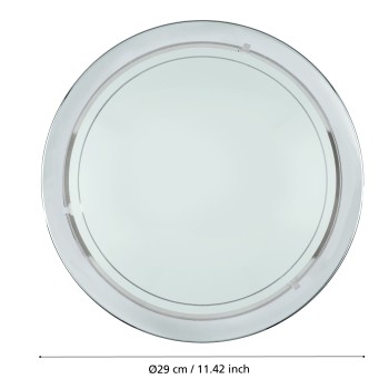 Plafoniera PLANET 1 crom Eglo 83155, D29 cm, 1xE27