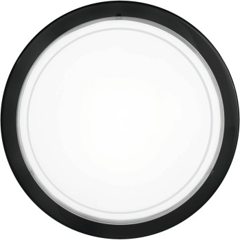 Plafoniera PLANET 1 negru Eglo 83159, D29 cm, 1xE27