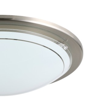 Plafoniera PLANET 1 nichel mat Eglo 83162, D29 cm, 1xE27