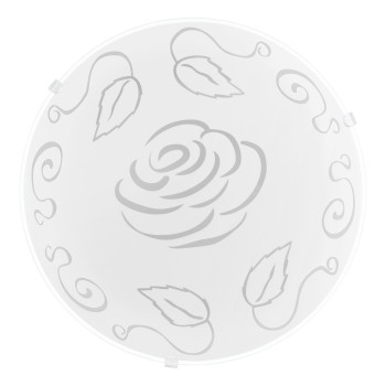 Plafoniera MARS 1 alb Eglo 89238, D25 cm, 1xE27