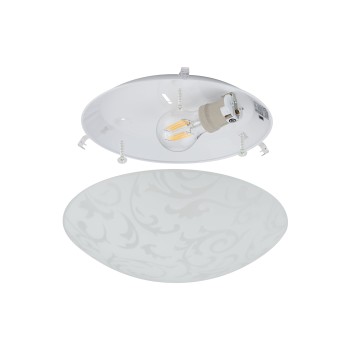 Plafoniera SCALEA 1 alb Eglo 90043, D31.5 cm, 1xE27