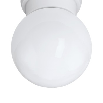Plafoniera DURELO alb Eglo 94973, D16 cm, 1xE27