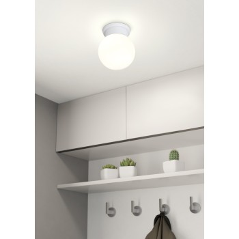 Plafoniera DURELO alb Eglo 94973, D16 cm, 1xE27