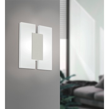 Plafoniera LED METRASS 2 nichel mat Eglo 96043, L17 cm, 4.5W