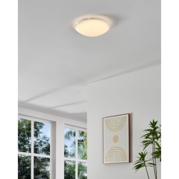 Plafoniera LED MARGITTA 1 alb Eglo 96111, D31.5 cm, 3.6W