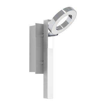 Plafoniera LED CARDILLIO 1 aluminium/crom Eglo 96178, 22.5x6.5 cm, 3.2W