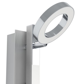 Plafoniera LED CARDILLIO 1 aluminium/crom Eglo 96178, 22.5x6.5 cm, 3.2W