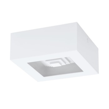 Plafoniera LED FERREROS alb Eglo 96791, 14x14 cm, 6.3W