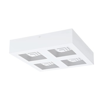 Plafoniera LED FERREROS alb Eglo 96794, 27x27 cm, 6.3W
