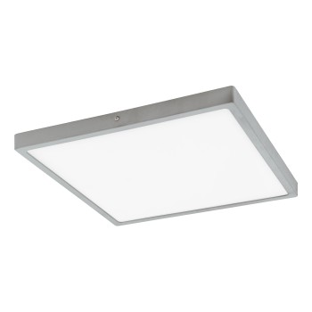 Plafoniera LED FUEVA 1 argintiu Eglo 97265, 40x40 cm, 22W