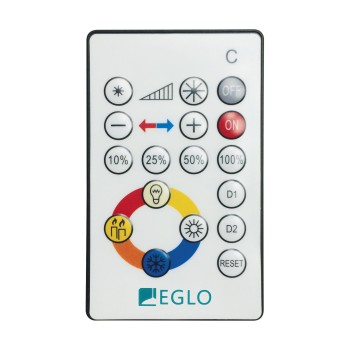Plafoniera LED SILERAS alb Eglo 97577, D45 cm, 20.5W