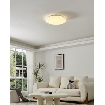 Plafoniera LED SILERAS alb Eglo 97577, D45 cm, 20.5W