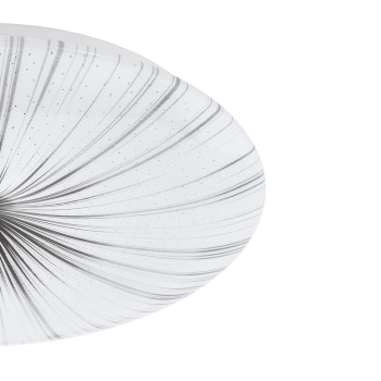 Plafoniera LED NIEVES alb Eglo 98325, D41 cm, 19.5W