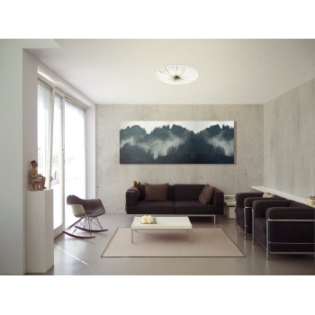 Plafoniera LED NIEVES alb Eglo 98326, D51 cm, 4.4W