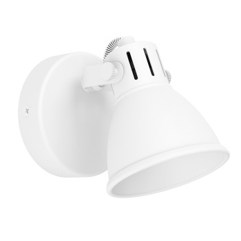 Plafoniera SERAS 1 alb Eglo 98393, D10 cm, 1xGU10