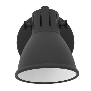 Plafoniera SERAS 2 negru Eglo 98397, D10 cm, 1xGU10