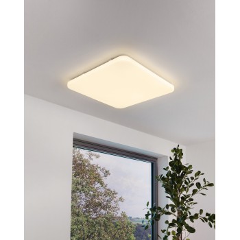 Plafoniera LED FRANIA alb Eglo 98447, 53x53 cm, 50W