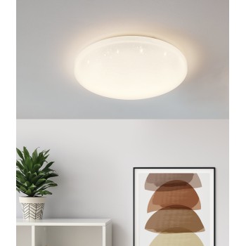 Plafoniera LED FRANIA-S alb Eglo 98448, D55 cm, 50W