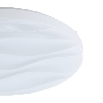 Plafoniera LED BENARIBA alb Eglo 99343, D33 cm, 14.6W
