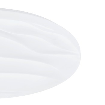 Plafoniera LED BENARIBA alb Eglo 99344, D44 cm, 22W