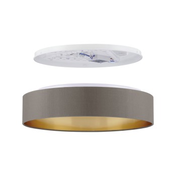 Plafoniera LED MASERLO 2 alb Eglo 99542, D38 cm, 20W