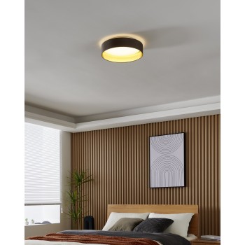 Plafoniera LED MASERLO 2 alb Eglo 99542, D38 cm, 20W